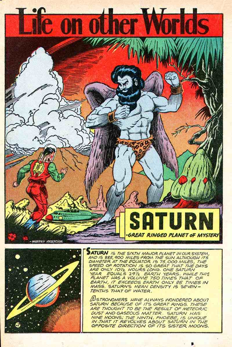 Illustration for article titled The planets of the Solar System, according to crazed pulp comics of the 1940s